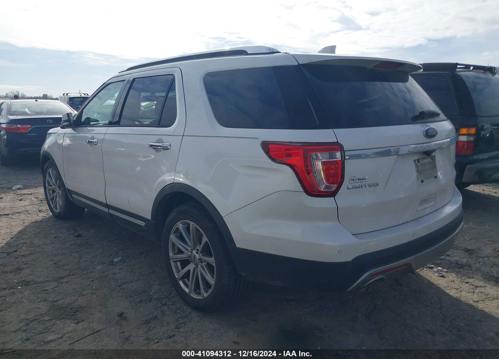 2016 FORD EXPLORER LIMITED VIN: 1FM5K7F84GGB30897
