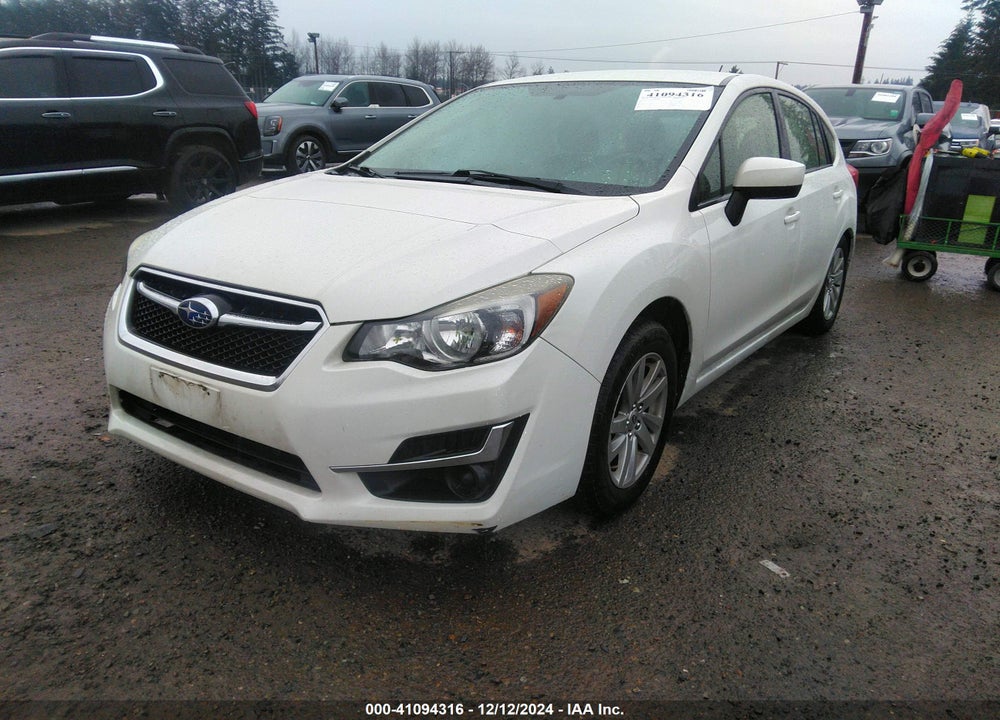 2015 SUBARU IMPREZA 2.0I PREMIUM VIN: JF1GPAC67FH228061
