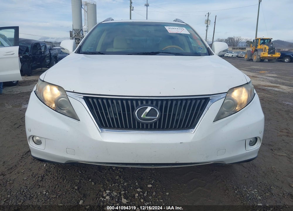 2010 LEXUS RX 350 BASE (A6) VIN: 2T2BK1BA7AC031750