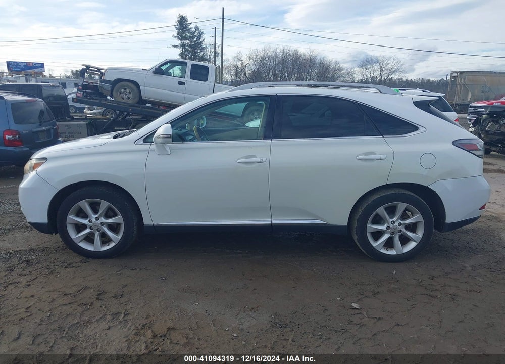 2010 LEXUS RX 350 BASE (A6) VIN: 2T2BK1BA7AC031750