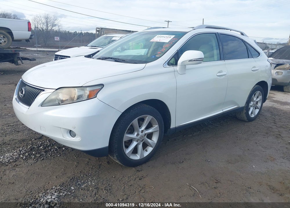 2010 LEXUS RX 350 BASE (A6) VIN: 2T2BK1BA7AC031750