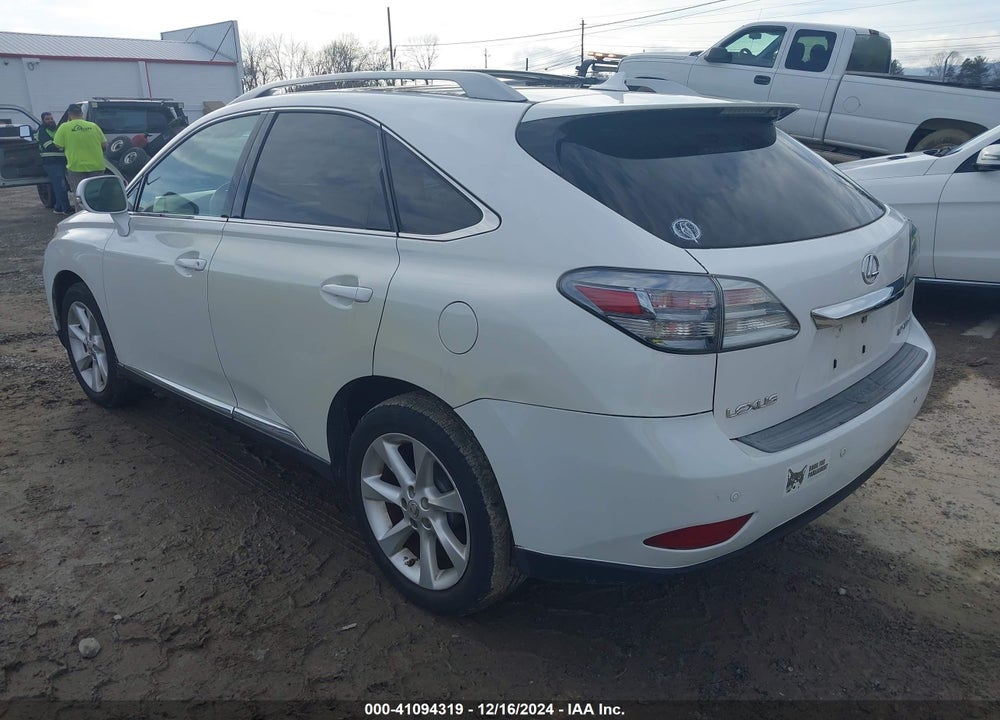 2010 LEXUS RX 350 BASE (A6) VIN: 2T2BK1BA7AC031750