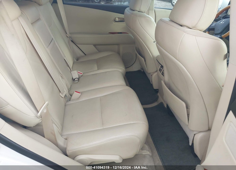 2010 LEXUS RX 350 BASE (A6) VIN: 2T2BK1BA7AC031750