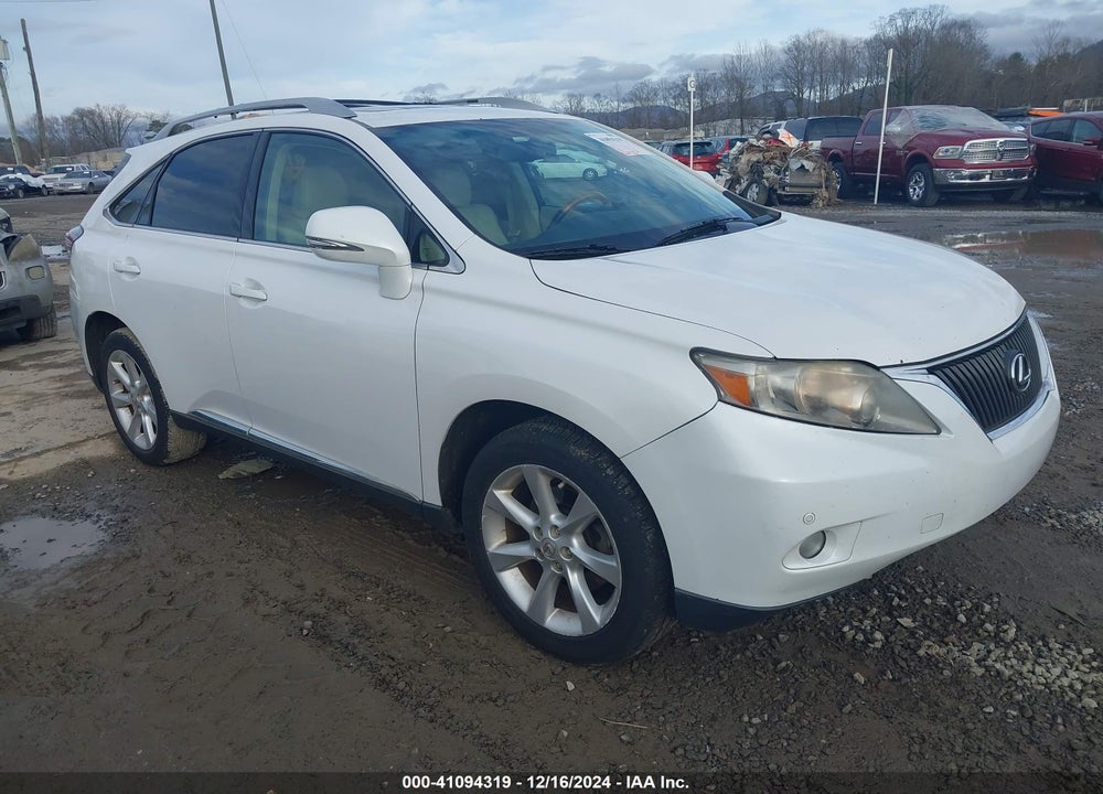 2010 LEXUS RX 350 BASE (A6) VIN: 2T2BK1BA7AC031750