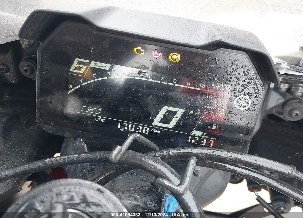 2022 YAMAHA YZFR7 VIN: JYARM38E6NA002863