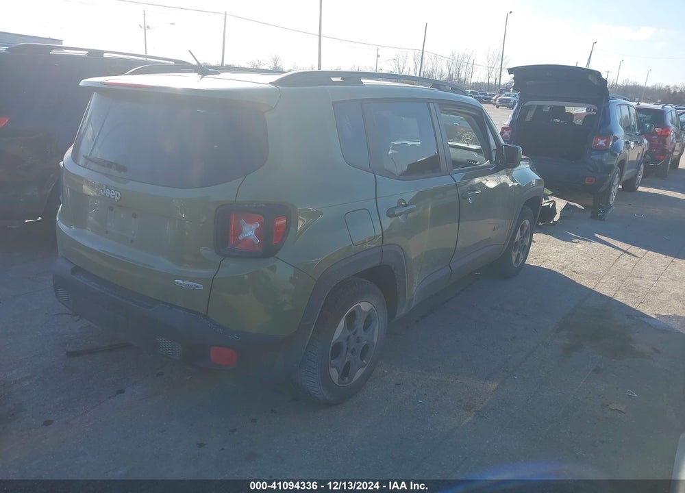 2015 JEEP RENEGADE LATITUDE VIN: ZACCJABH8FPB89034
