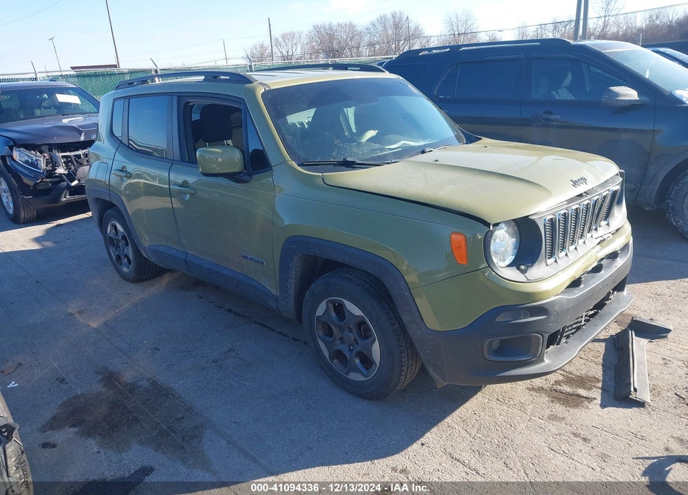 2015 JEEP RENEGADE LATITUDE VIN: ZACCJABH8FPB89034
