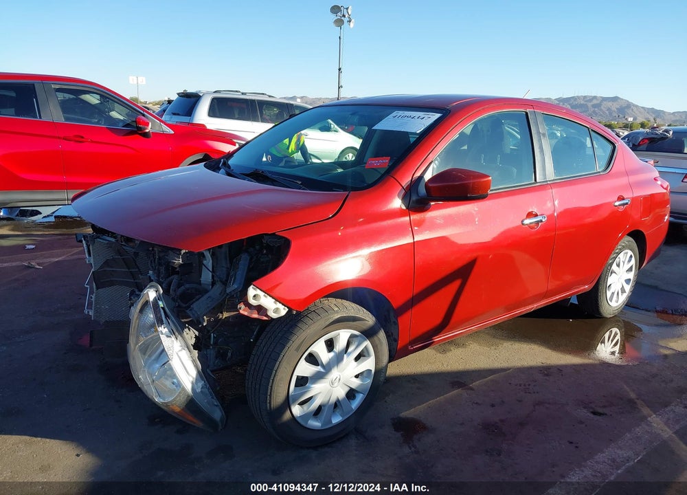 2018 NISSAN VERSA 1.6 SV VIN: 3N1CN7AP8JK443092