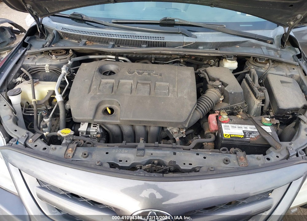 2011 TOYOTA COROLLA LE VIN: 2T1BU4EE6BC604251