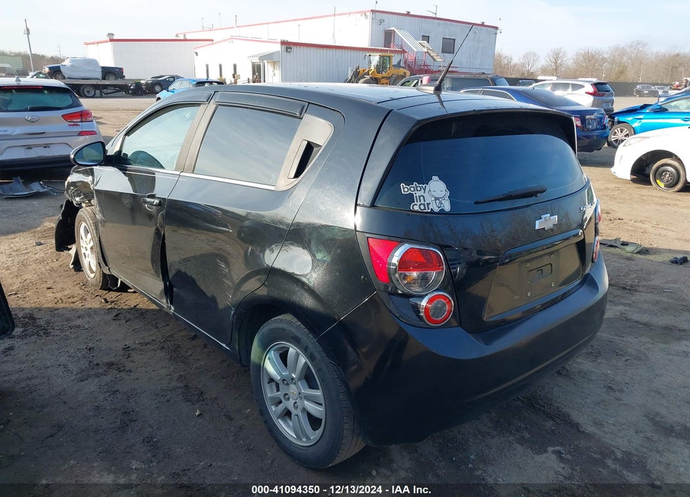 2012 CHEVROLET SONIC 2LT VIN: 1G1JC6SH1C4115875