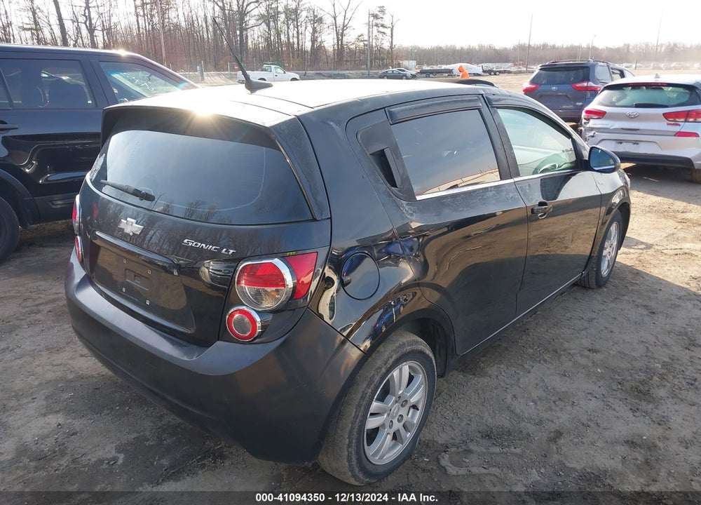 2012 CHEVROLET SONIC 2LT VIN: 1G1JC6SH1C4115875
