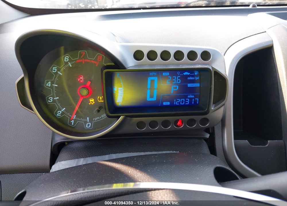 2012 CHEVROLET SONIC 2LT VIN: 1G1JC6SH1C4115875