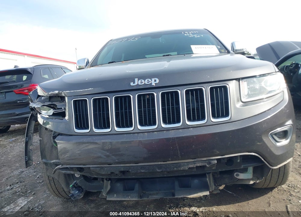2016 JEEP GRAND CHEROKEE LIMITED VIN: 1C4RJEBG6GC306690