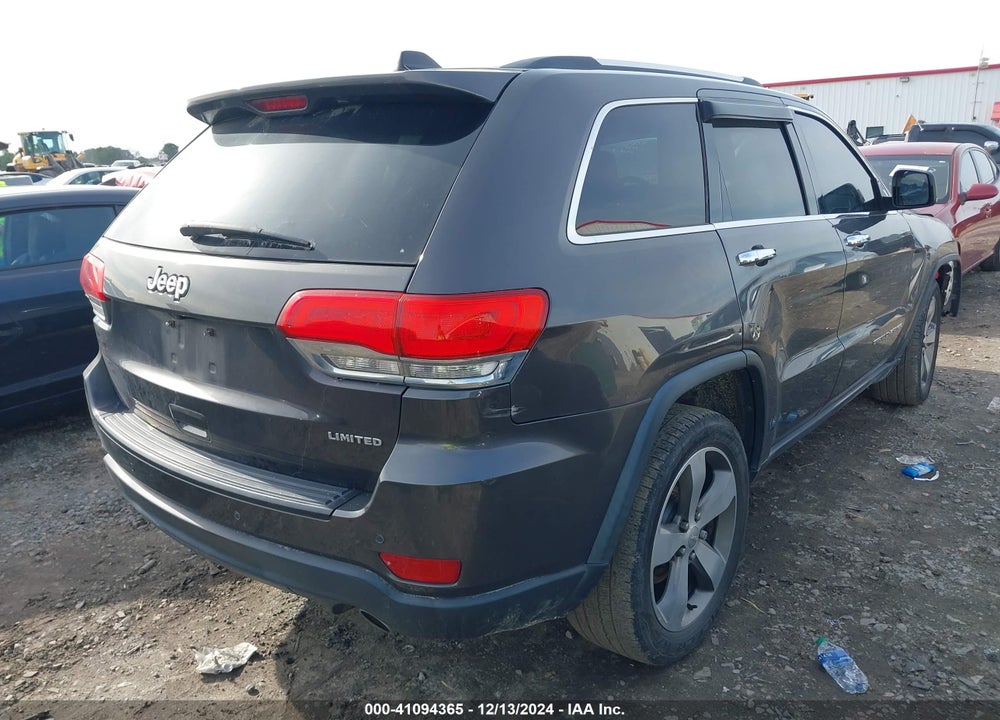 2016 JEEP GRAND CHEROKEE LIMITED VIN: 1C4RJEBG6GC306690