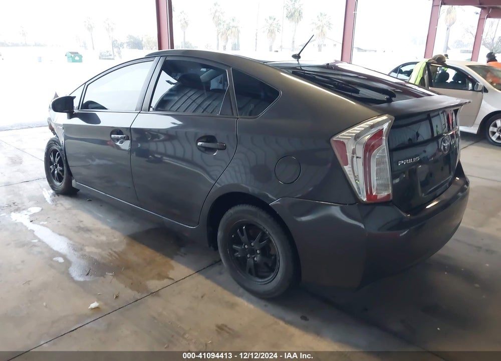 2013 TOYOTA PRIUS VIN: JTDKN3DU7D1622037