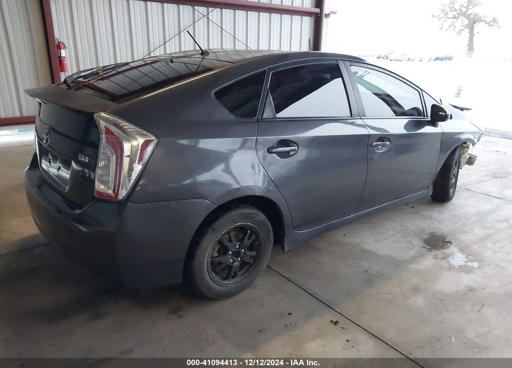 2013 TOYOTA PRIUS VIN: JTDKN3DU7D1622037