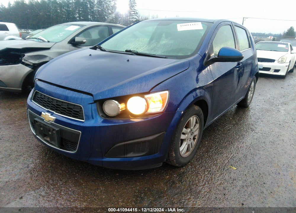2013 CHEVROLET SONIC LT AUTO VIN: 1G1JC6SB2D4202861