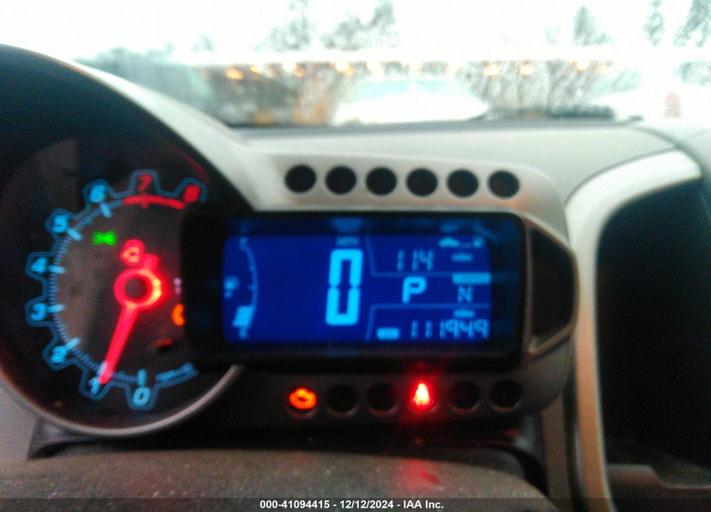 2013 CHEVROLET SONIC LT AUTO VIN: 1G1JC6SB2D4202861