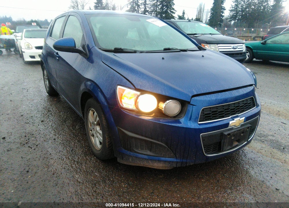 2013 CHEVROLET SONIC LT AUTO VIN: 1G1JC6SB2D4202861