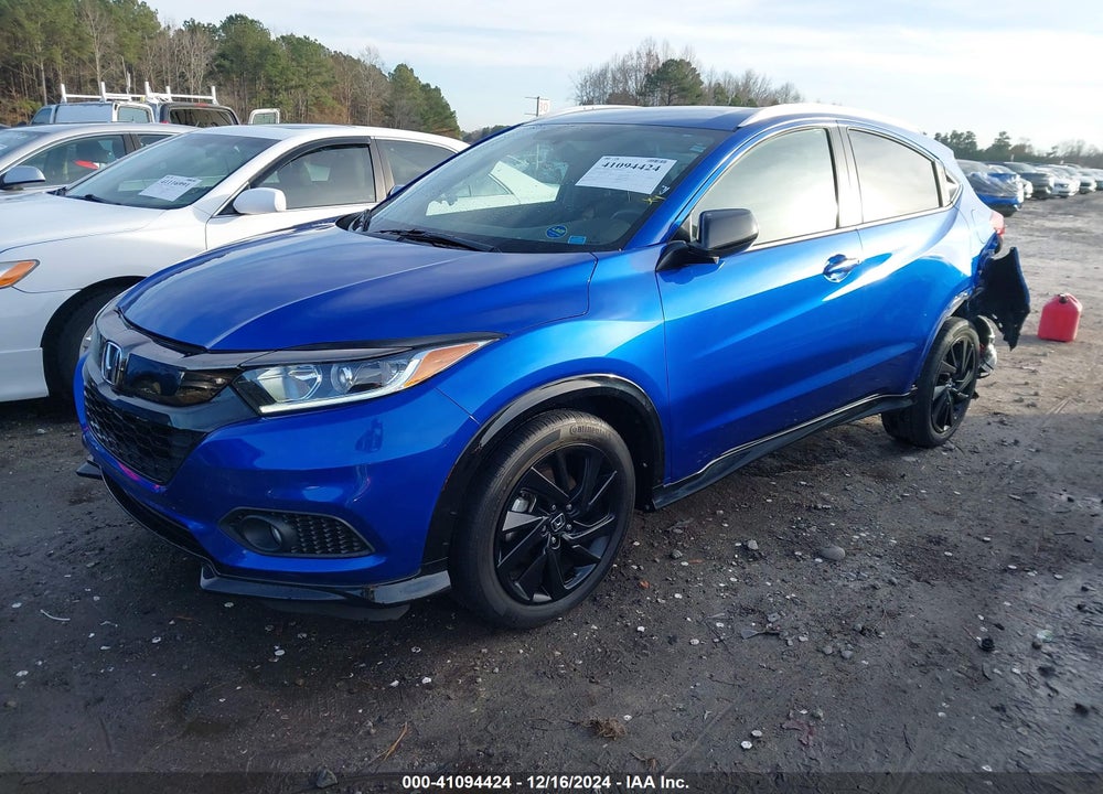 2021 HONDA HR-V AWD SPORT VIN: 3CZRU6H14MM711757