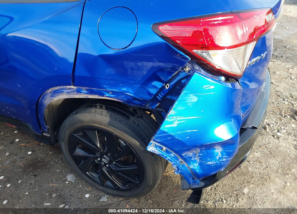 2021 HONDA HR-V AWD SPORT VIN: 3CZRU6H14MM711757