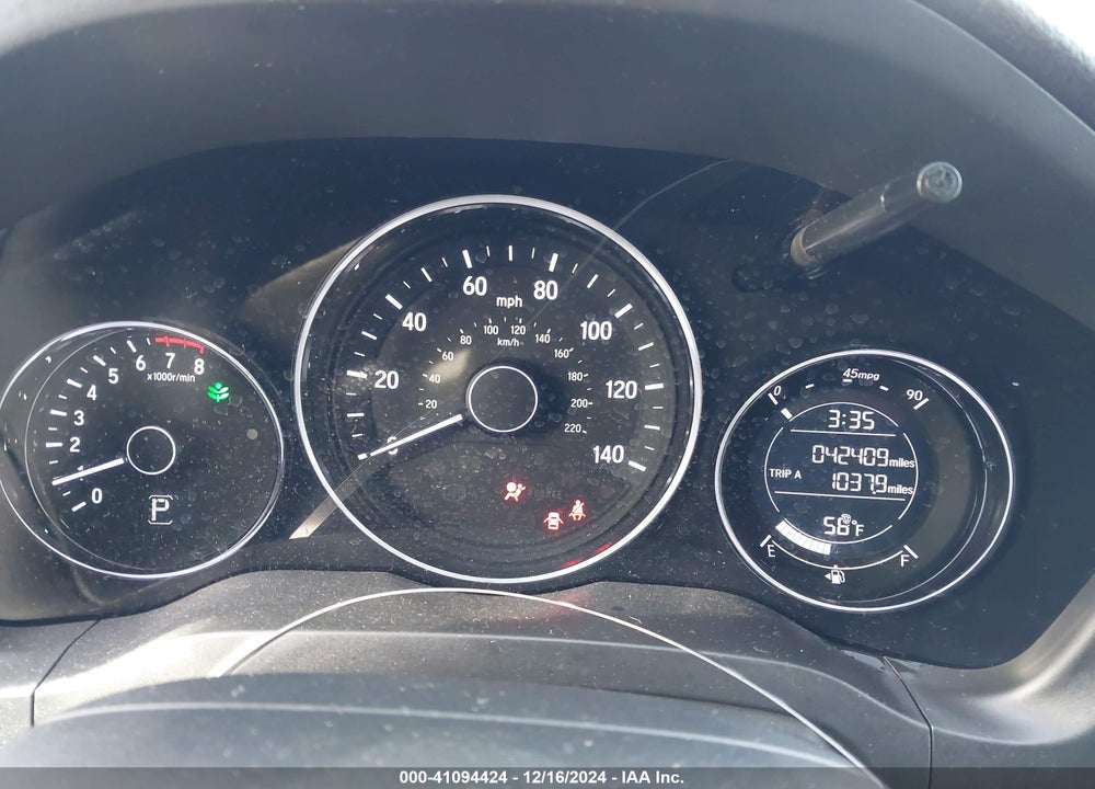 2021 HONDA HR-V AWD SPORT VIN: 3CZRU6H14MM711757