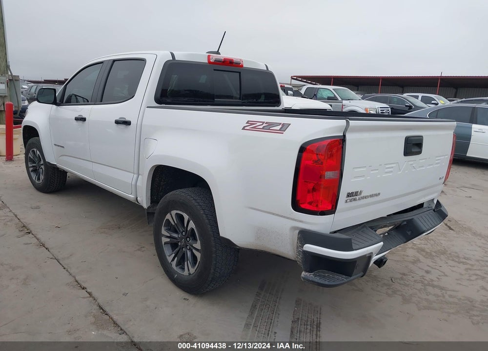 2022 CHEVROLET COLORADO 2WD SHORT BOX Z71 VIN: 1GCGSDEN6N1150278