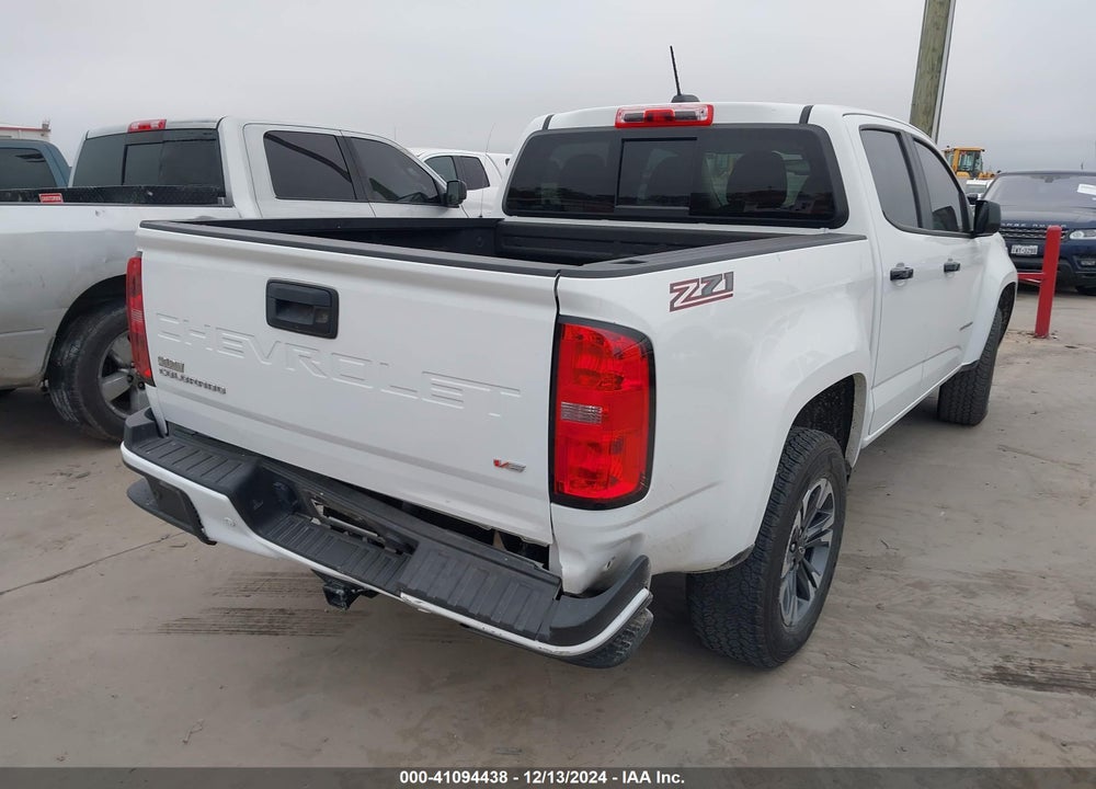 2022 CHEVROLET COLORADO 2WD SHORT BOX Z71 VIN: 1GCGSDEN6N1150278