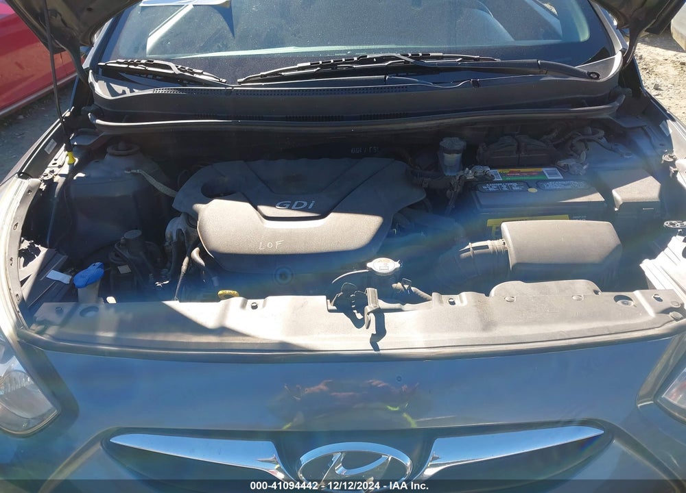 2013 HYUNDAI ACCENT GS VIN: KMHCT5AEXDU083958