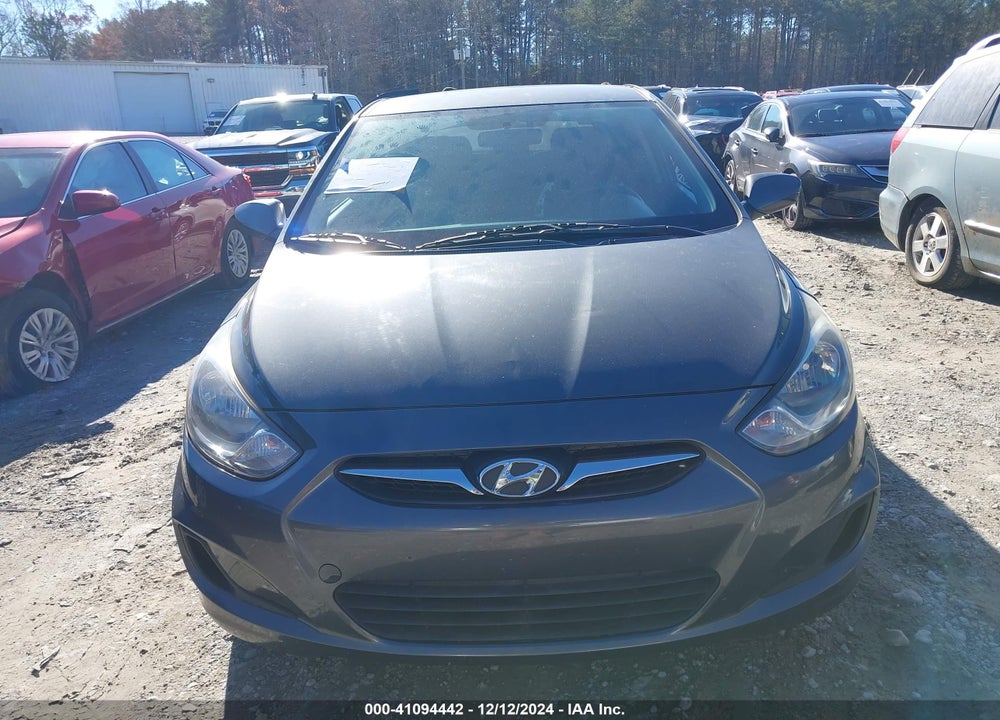 2013 HYUNDAI ACCENT GS VIN: KMHCT5AEXDU083958