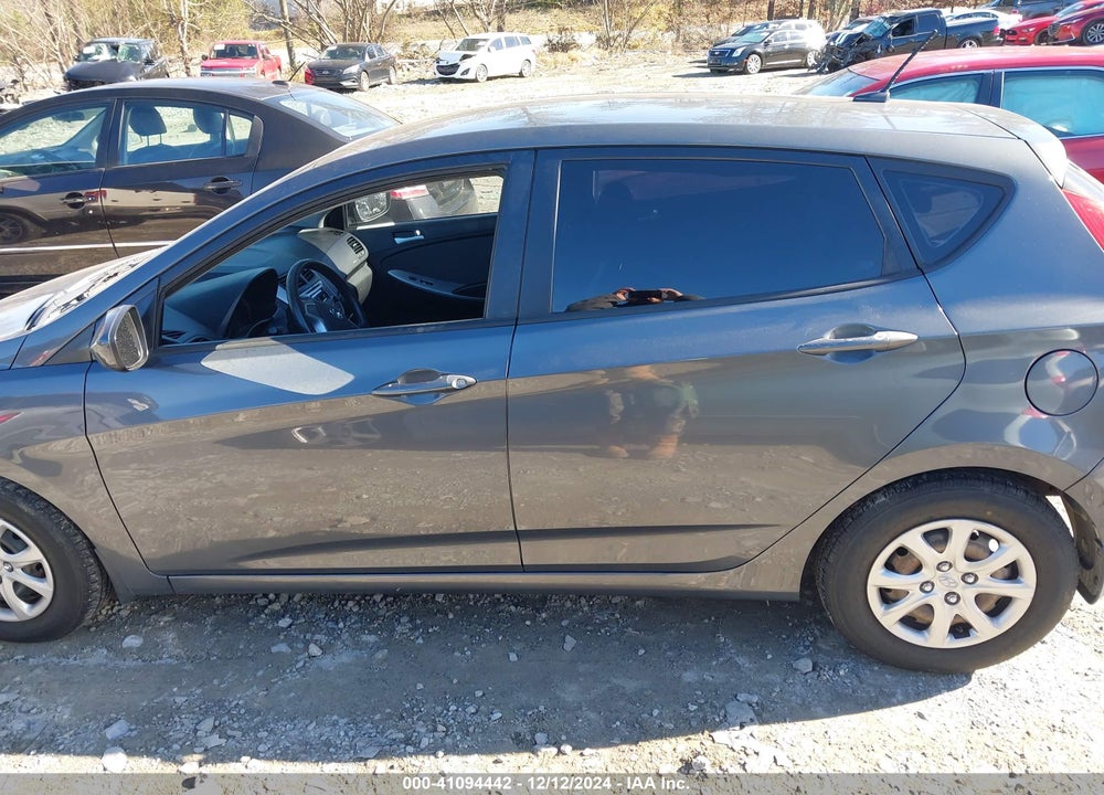 2013 HYUNDAI ACCENT GS VIN: KMHCT5AEXDU083958