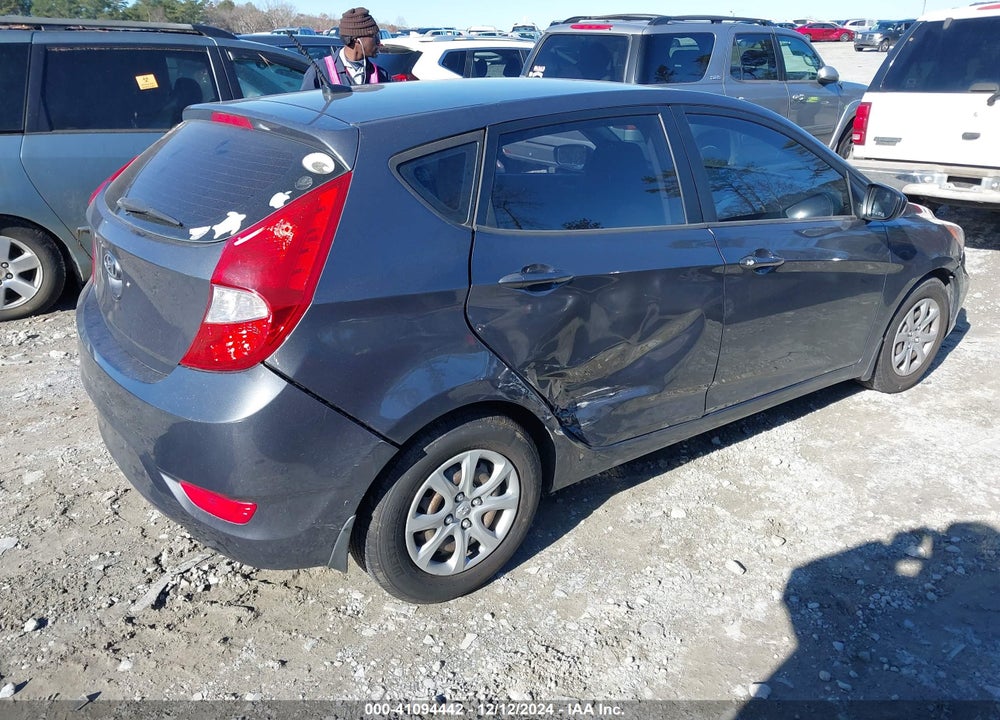 2013 HYUNDAI ACCENT GS VIN: KMHCT5AEXDU083958