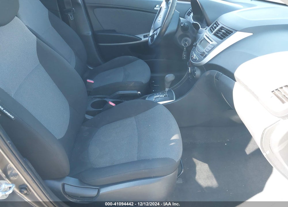 2013 HYUNDAI ACCENT GS VIN: KMHCT5AEXDU083958