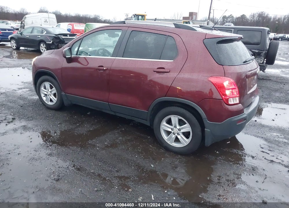 2016 CHEVROLET TRAX LT VIN: 3GNCJLSB9GL228643