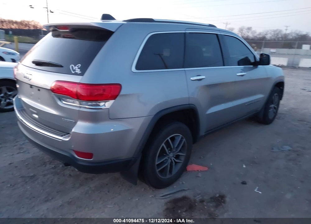 2018 JEEP GRAND CHEROKEE LIMITED 4X4 VIN: 1C4RJFBG4JC297730