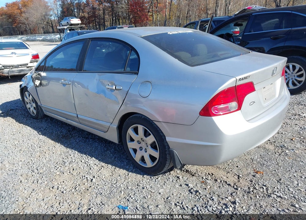 2008 HONDA CIVIC VIN: 1HGFA16548L078812