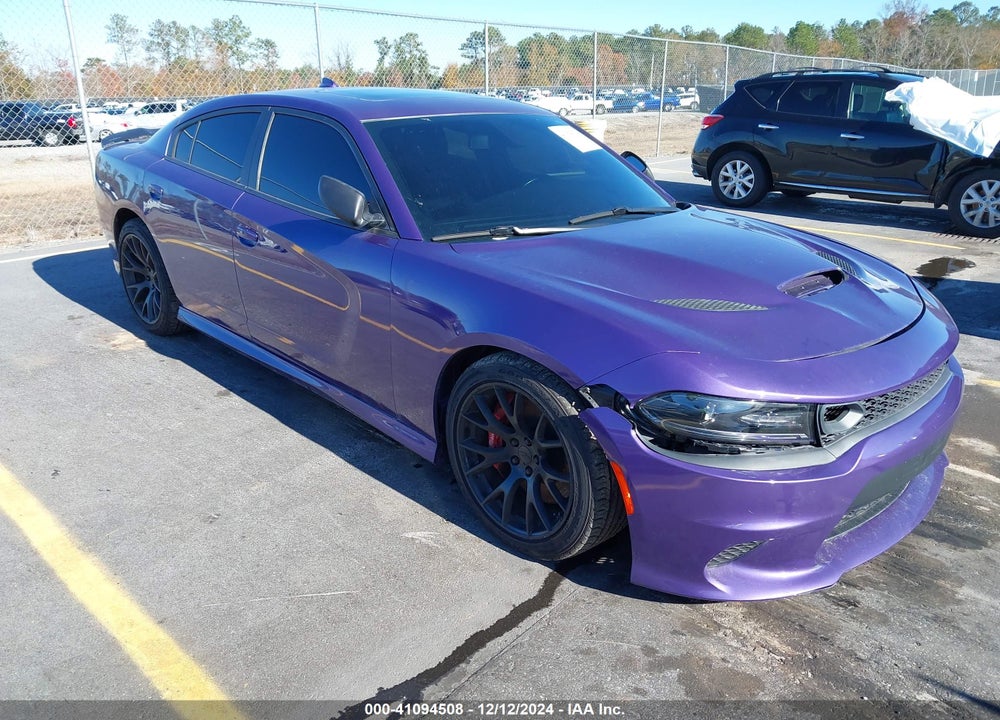 2018 DODGE CHARGER R/T SCAT PACK RWD VIN: 2C3CDXGJ2JH297525