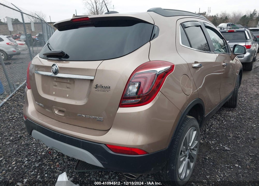 2019 BUICK ENCORE AWD PREFERRED VIN: KL4CJESB9KB929336