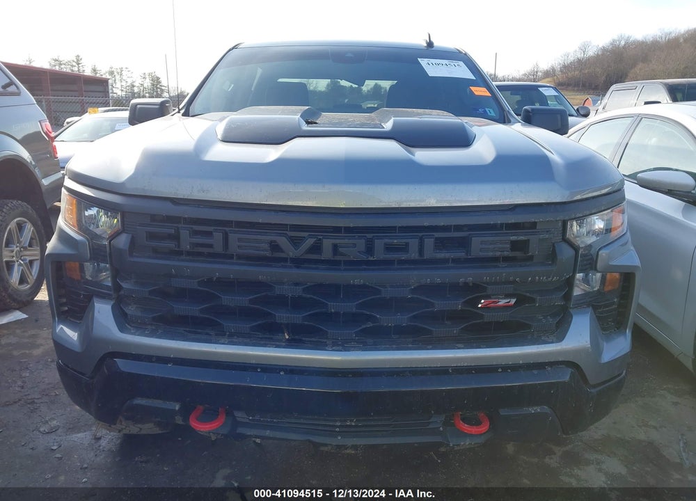 2023 CHEVROLET SILVERADO 1500 4WD SHORT BED CUSTOM TRAIL BOSS VIN: 3GCUDCED5PG235227