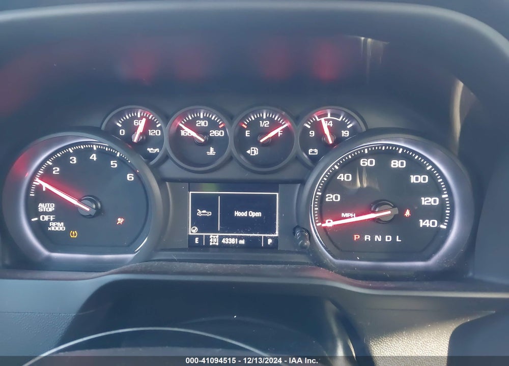 2023 CHEVROLET SILVERADO 1500 4WD SHORT BED CUSTOM TRAIL BOSS VIN: 3GCUDCED5PG235227