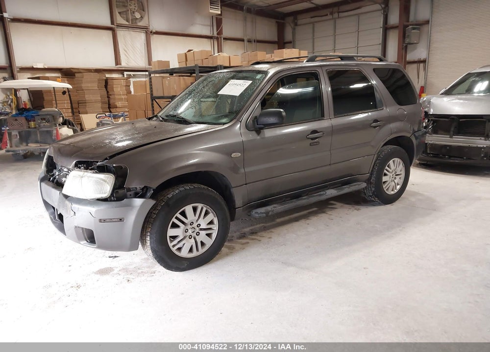 2006 MERCURY MARINER CONVENIENCE VIN: 4M2YU56ZX6KJ20177
