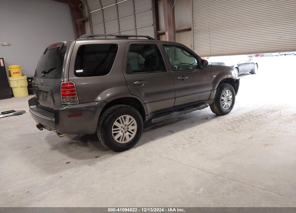 2006 MERCURY MARINER CONVENIENCE VIN: 4M2YU56ZX6KJ20177