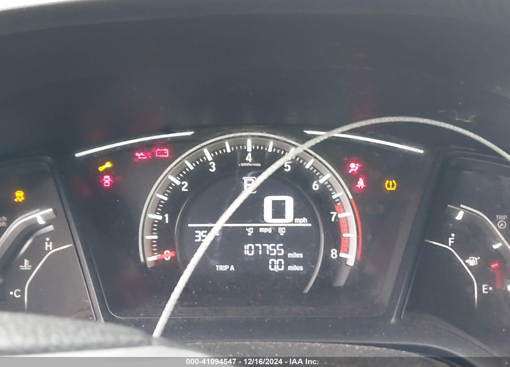 2017 HONDA CIVIC VIN: 19XFC2F57HE040921