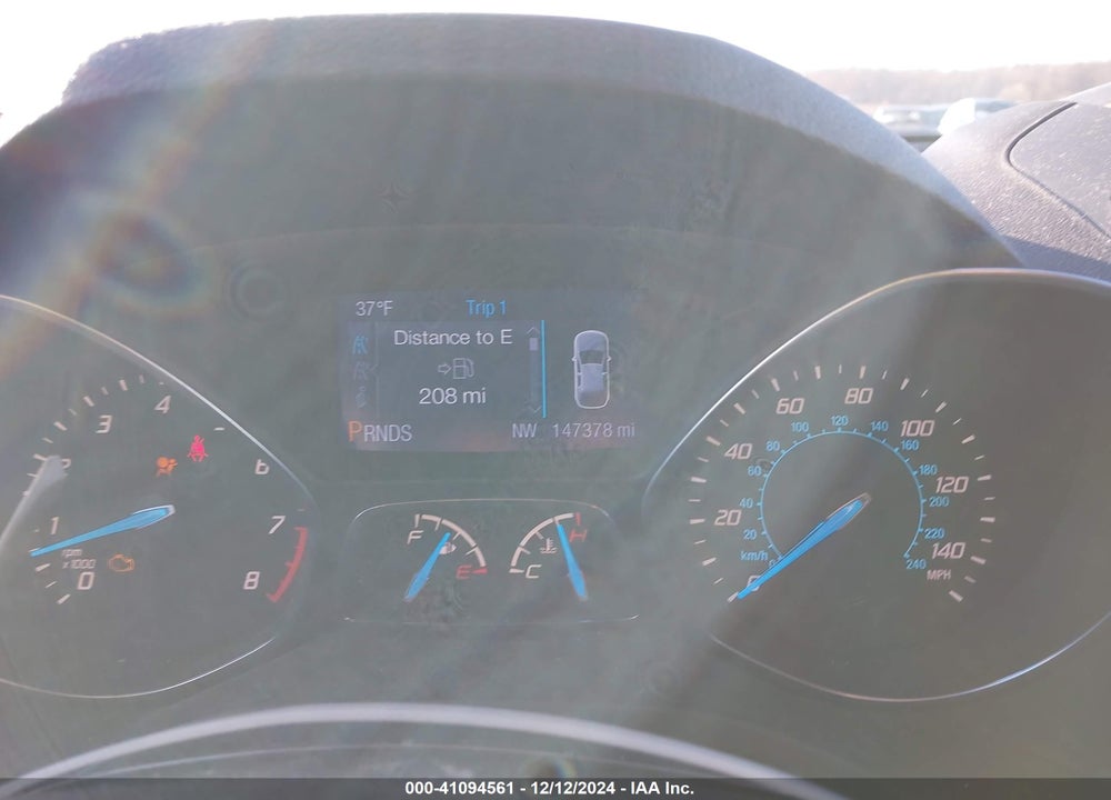 2014 FORD ESCAPE S VIN: 1FMCU0F71EUB21525