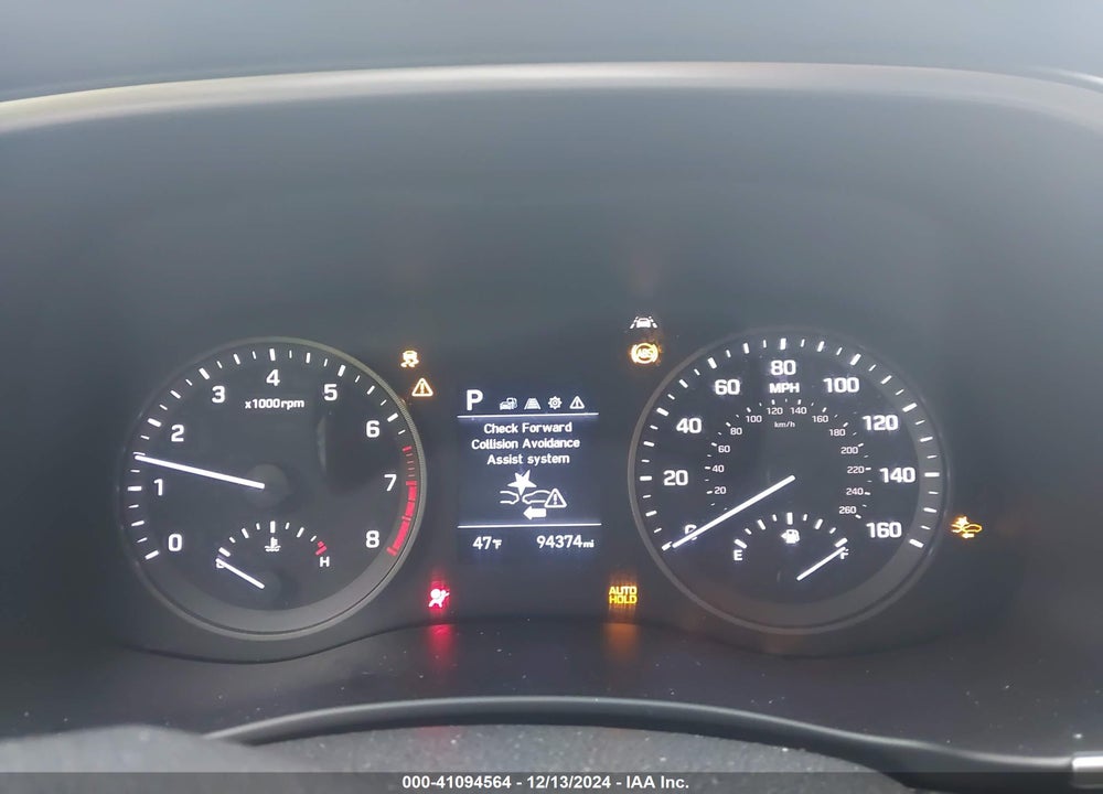 2019 HYUNDAI TUCSON SE VIN: KM8J23A44KU861822