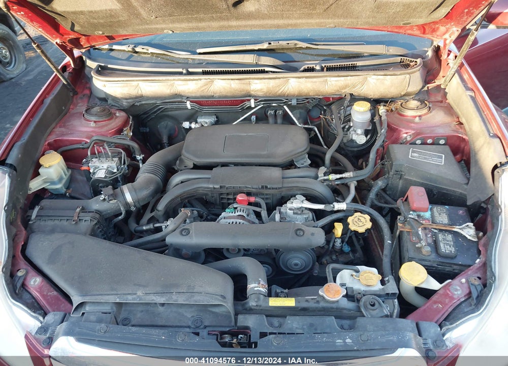 2012 SUBARU OUTBACK 2.5I PREMIUM VIN: 4S4BRBCC4C3224984