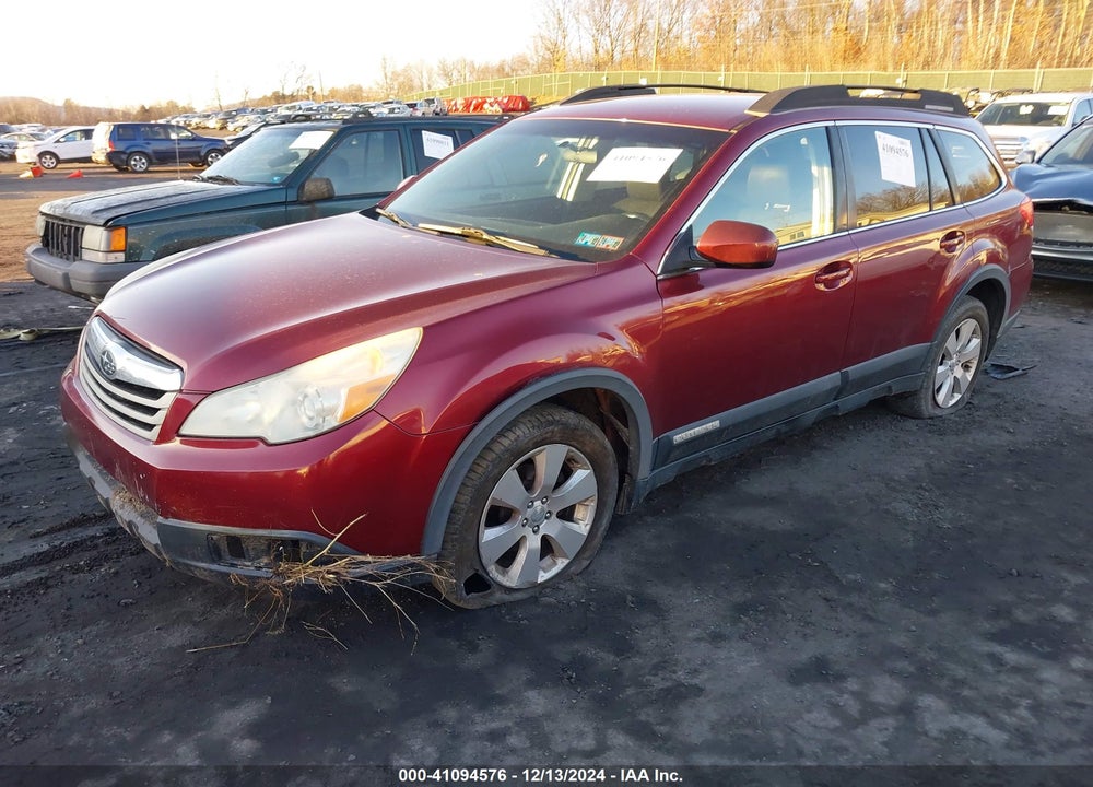 2012 SUBARU OUTBACK 2.5I PREMIUM VIN: 4S4BRBCC4C3224984