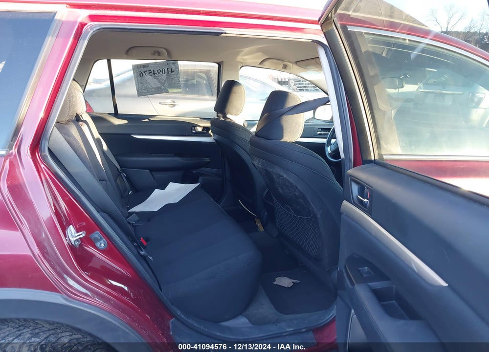 2012 SUBARU OUTBACK 2.5I PREMIUM VIN: 4S4BRBCC4C3224984