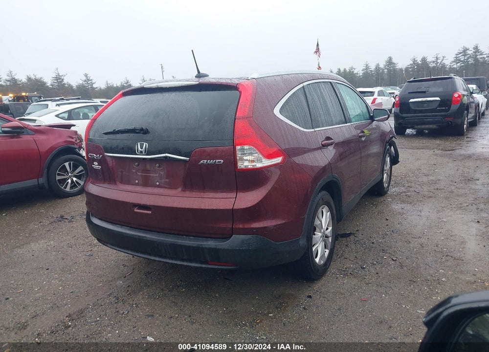 2013 HONDA CR-V EX-L VIN: 5J6RM4H70DL022681