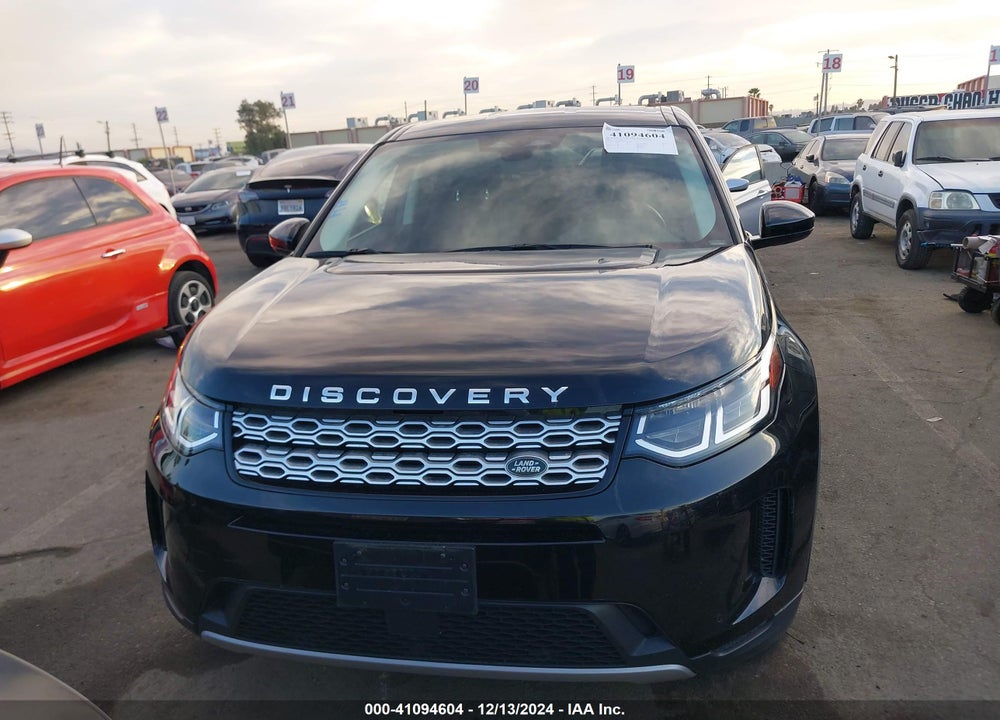 2022 LAND ROVER DISCOVERY SPORT S VIN: SALCJ2FX4NH906082